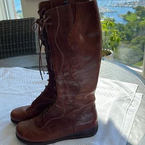 Dansko Penelope Knee High Leather Boots